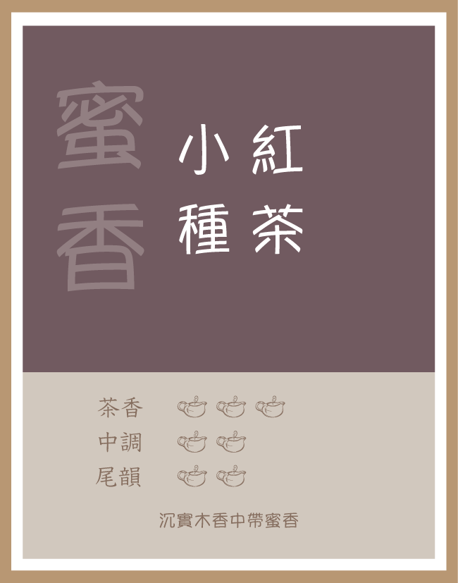 茶包|蜜香小種紅茶|紅茶|每包3g|5包 或 12包